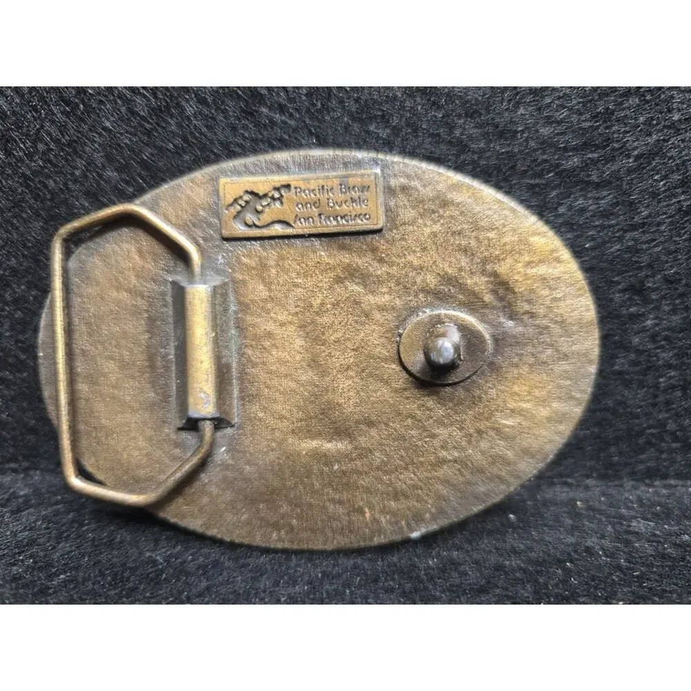 Vintage Whiskey Pete’s Casino Las Vegas Belt Buckle Pacific Brass & Buckle